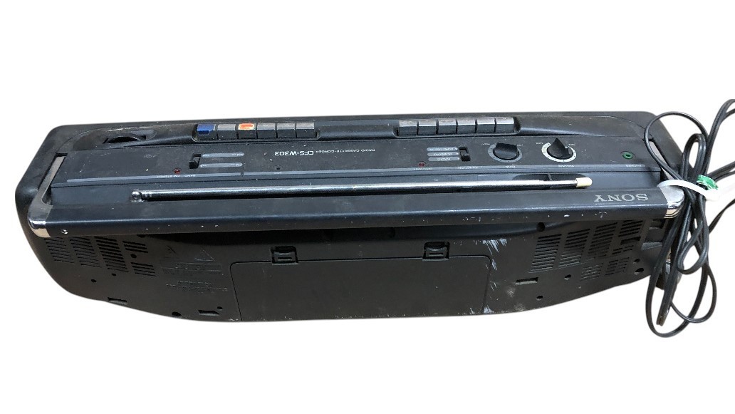 SONY CFS-W303 Dual Cassette Player Recorder AM/FM Radio | eBay