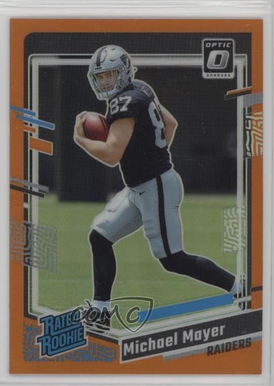 2023 Panini Donruss Optic Rated Rookie Orange Prizm /249 Michael Mayer #260 0o6v