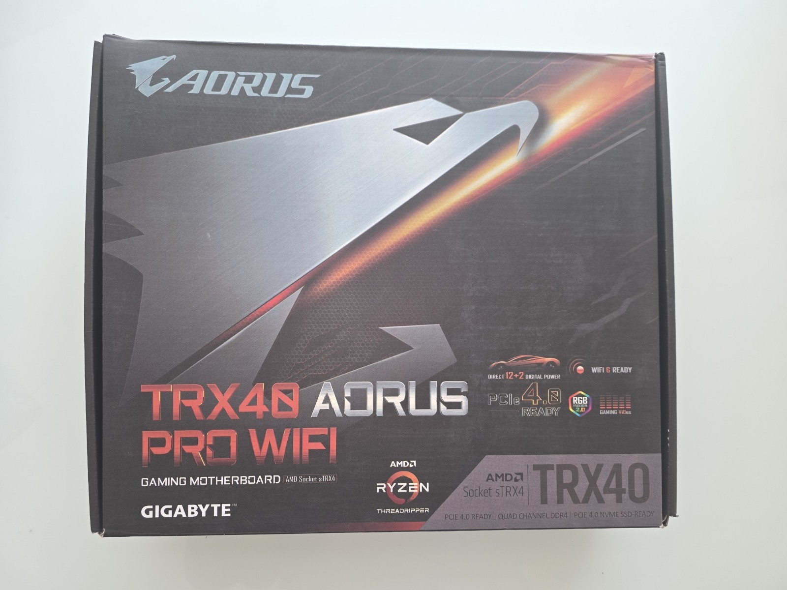 Gigabyte TRX40 AORUS PRO WIFI sTRX4 Motherboard + Threadripper 3960X ...
