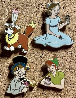 Peter Pan Wendy Darling John Nana Pin Trader Delight PTD Disney Pin DSSH DSF LE