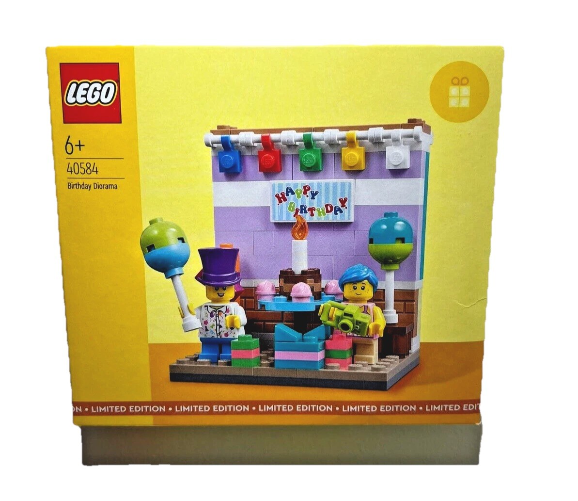 Lego 40584 Seasonal Promotional Set: Birthday Diorama (40584) - Brand New