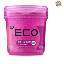 Professional 8 Oz Curl  Wave Gel - Alcohol-Free, Perfect for Curly Styles