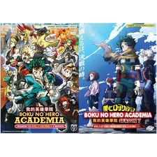 My Hero Academia: Boku No Hero Academia (Season 1-7) 2 In 1 Boxset Anime DVD