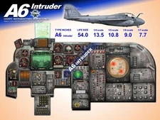A6 INTRUDER COCKPIT instrument panel CDkit