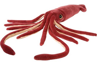 Wild Republic 83198 Tintenfisch, 50 cm Riesen Plüschtier, Kuscheltier, Meerestiere,