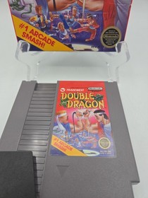 Double Dragon (Nintendo NES) Limpio - EN CAJA SIN MANUAL Y Probado - Env&iacute;o R&aacute;pido 