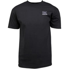Glock AA1100 Men's Perfection Tee Short Sleeve T-Shirt, Black, 100 Cotton