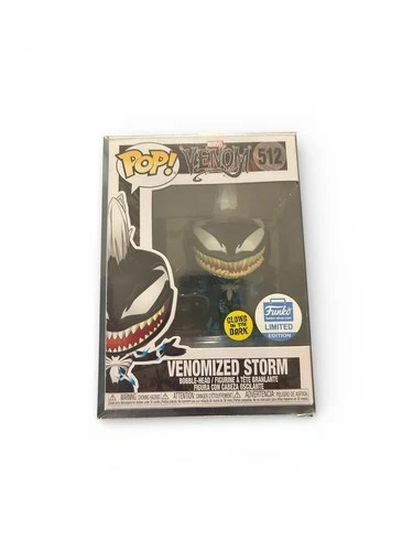 Funko Pop! Marvel: Glow Venomized Storm (Exclusive) with Protector