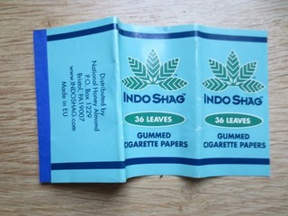 Indo Shag Zigarettenpapier cigarette paper papel de fumar papier a cigarettes