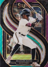 2025 Panini Select Braylon Payne Tri Color  Preimier #151 Brewers PWE