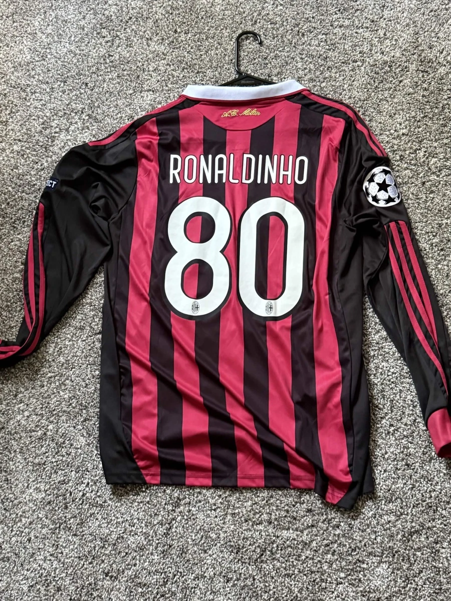 AC Milan Ronaldinho International Club Soccer Fan Jerseys for sale
