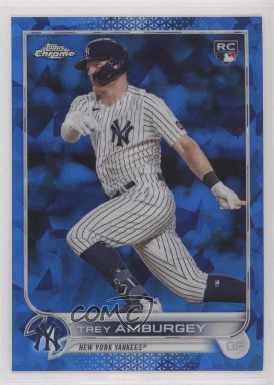 2022 Topps Chrome Sapphire Edition Trey Amburgey #263 Rookie RC