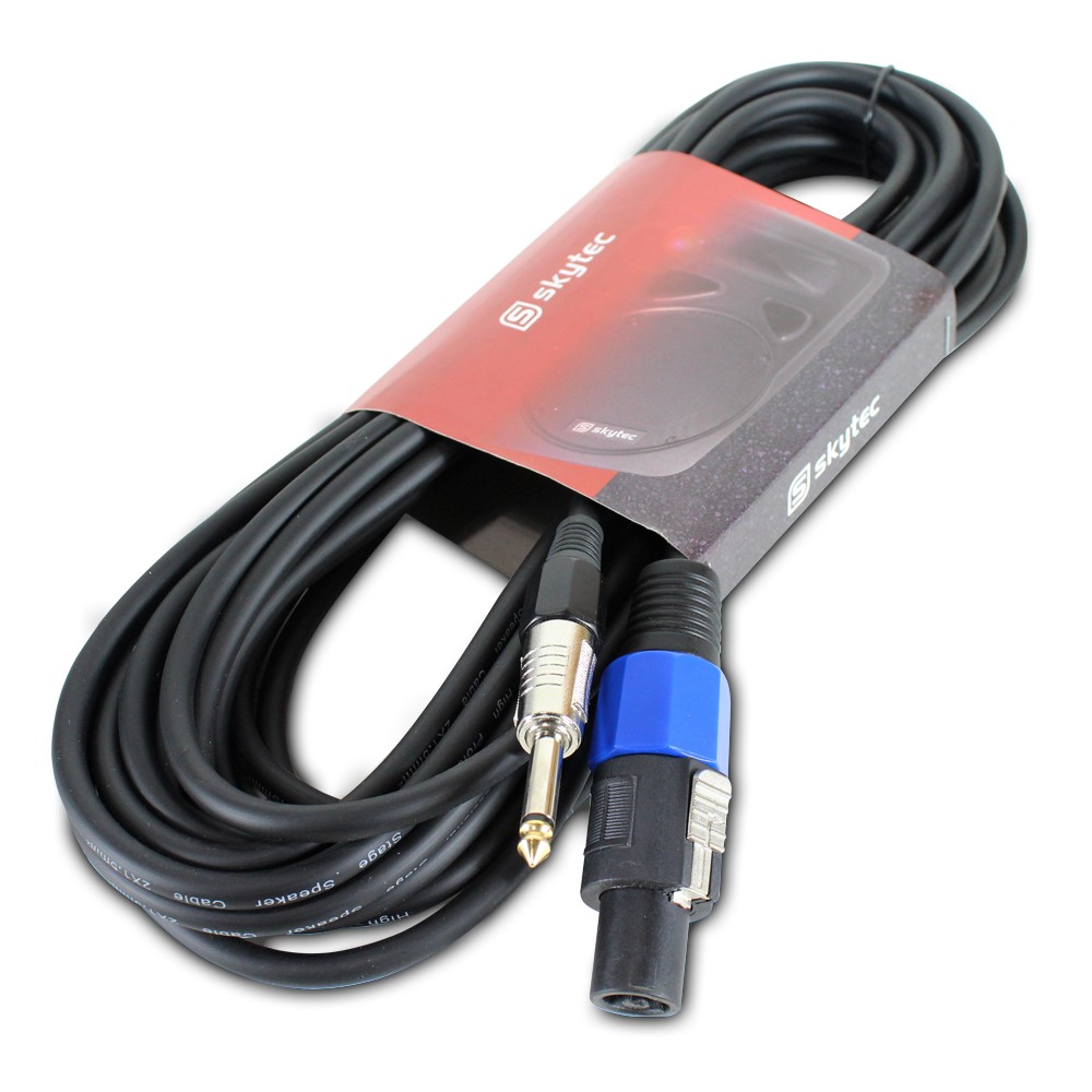 PDP Connex CX2710 10m Speaker Cable NL2 to 6.35mm Jack – Premium Quality Leads