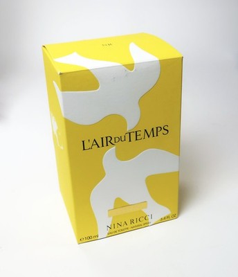 L'AIR DU TEMPS ~ Nina Ricci Perfume for Women 3.4 oz ~ New ~ See Photo