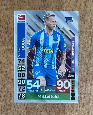 Topps Match Attax Extra Bundesliga 2018/2019 - Saison-Superstar Auswahl