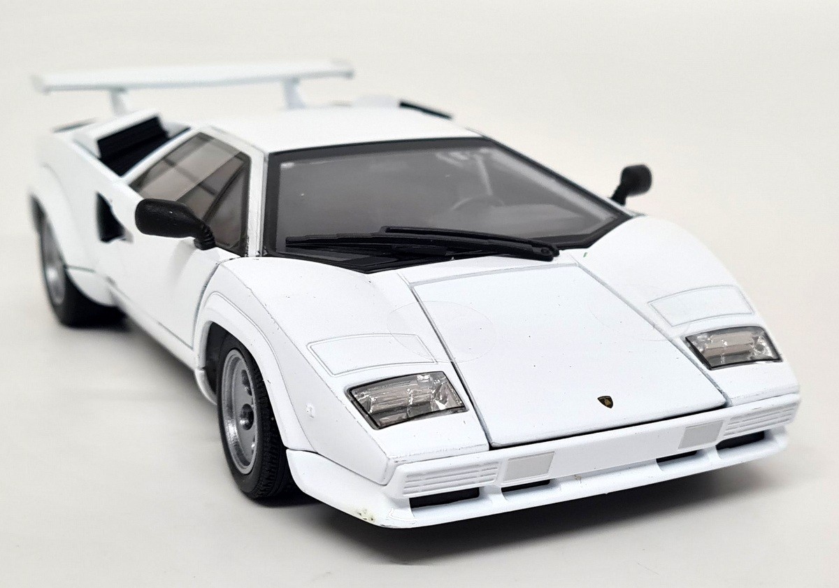 Nex 1/24 Lamborghini Countach LP500 S White Diecast Metal scale model car