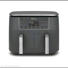 Brand New Ninja 6-in-1 Dual Zone Air Fryer 7.6L DZ300UK -  2-Years Guarantee