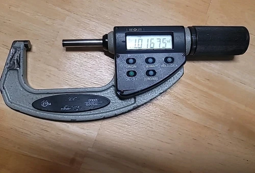Mitutoyo OD Micrometer 293-677 N, 1"- 2.2" Digimatic Quickmike, .00005"