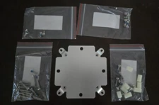 75 to 100mm VESA Mount Plate For GCX FLP-0002-17C, Screws and spacers