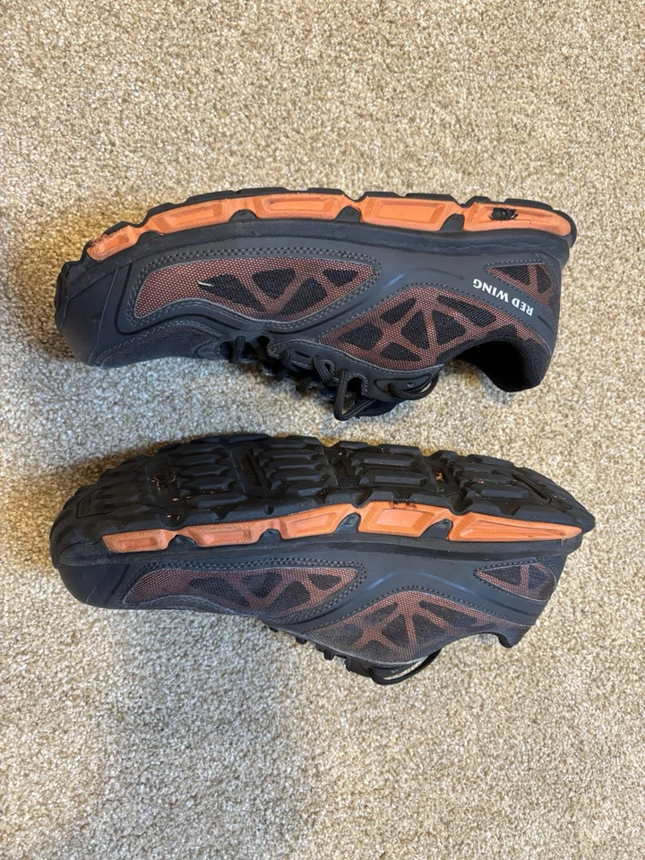 Zapatos de trabajo Red Wing punta de seguridad de acero peligro eléctrico para hombre talla 12 6338 Foto 4 de 4