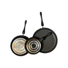 3 Pans for Cooking. Non-Stick Farberware Cookware.  Clean and ready for use!