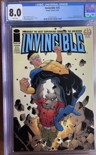Invincible #25 CGC 8.0 1st Printing! Science Dog!