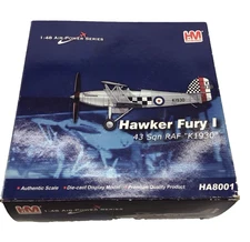Hobby Master HA8001 Hawker Fury I Pre Owned Boxed