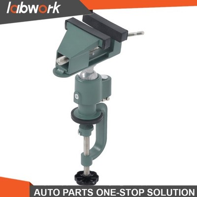 Labwork 3'' Table Bench Vise Work Bench Clamp 360° Swivel Rotating Hobby Crafts