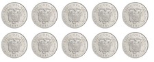 Ecuador 50 Sucres, 1988-1991, KM #93.1, XF-Extremely Fine X 10 PCS
