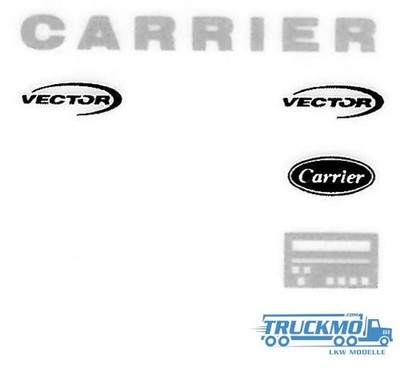 Tekno Decal Kühlaggregat Carrier/Vector 020-001 80413  1:50