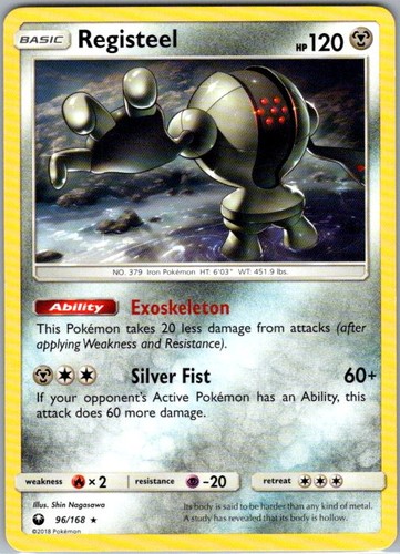 Registeel 96/168 Rare SM - Celestial Storm LP