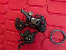 Shimano RD M6100 SGS 12 Speed Deore Rear Derailleur  SL Shifter Genuine Japan
