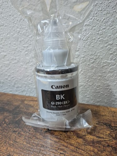Canon Black Ink GI-290 BK Sealed Bottle BK Genuine OEM - 第 1/3 張圖片