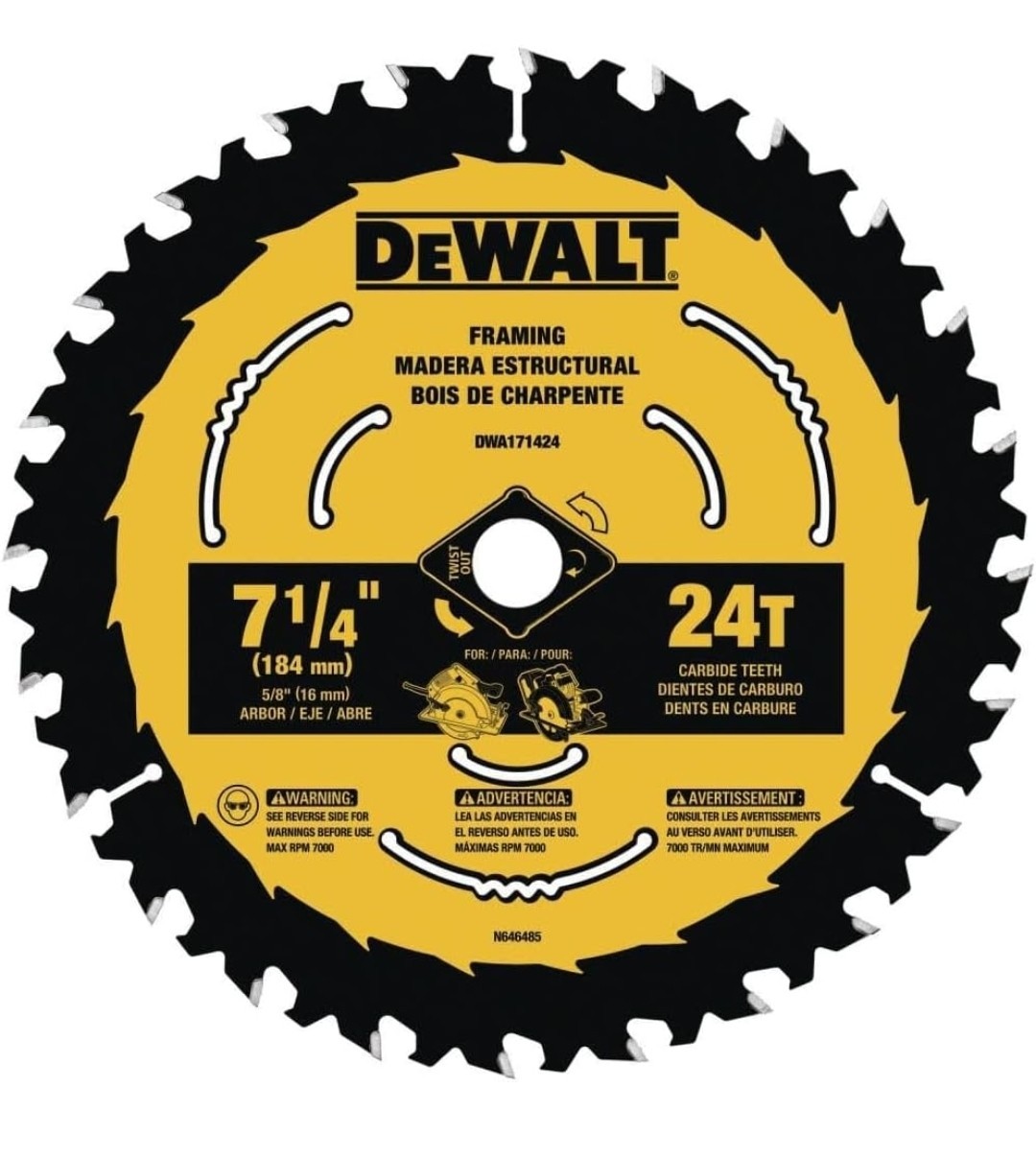 Blade 7-1/4-inch 24-tooth