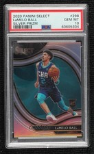 2020-21 Panini Select Courtside Silver Prizm LaMelo Ball #298 PSA 10 GEM MT 0w77