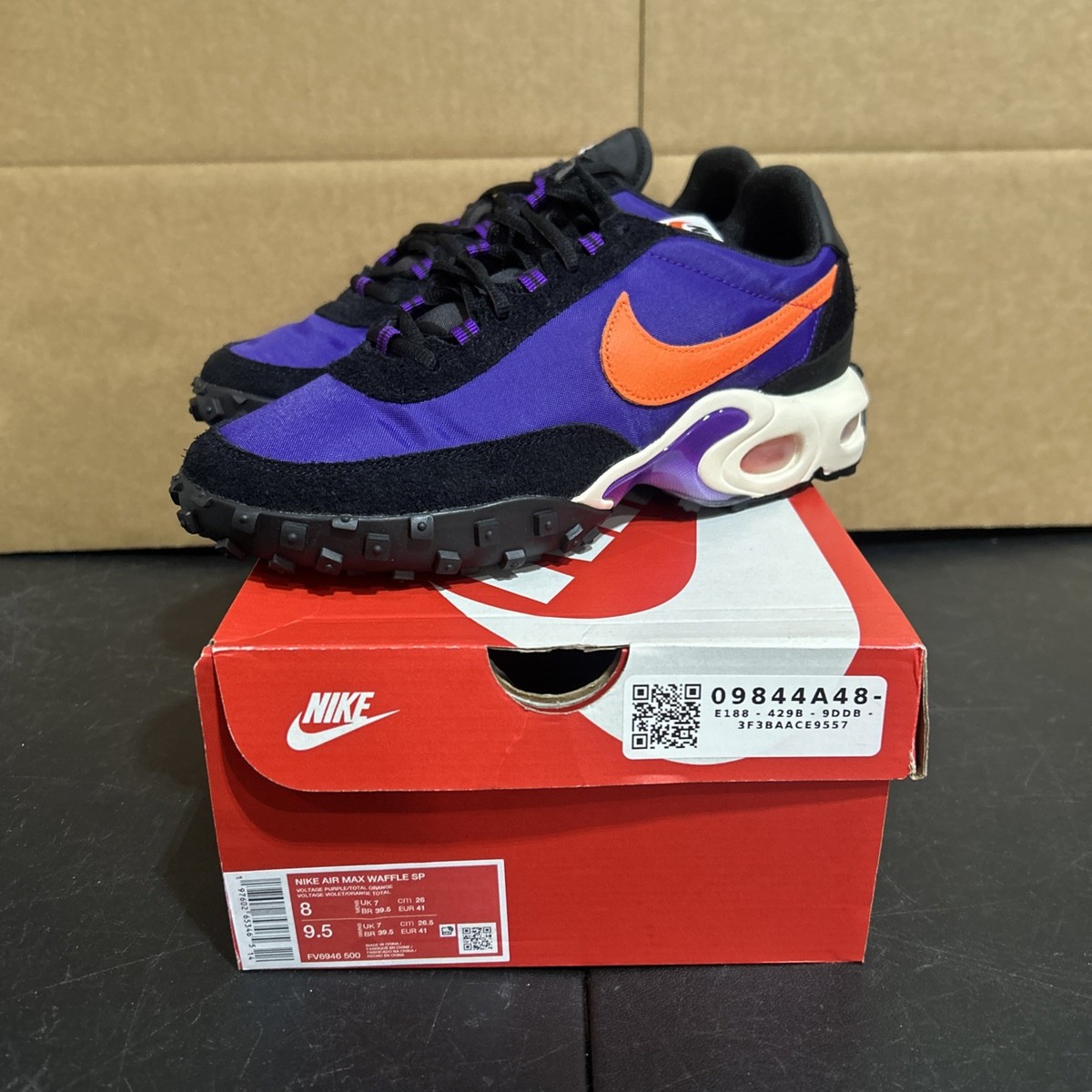 Nike Air Max Waffle Racer SP Voltage Purple FV6946-500 MENS SIZE 8