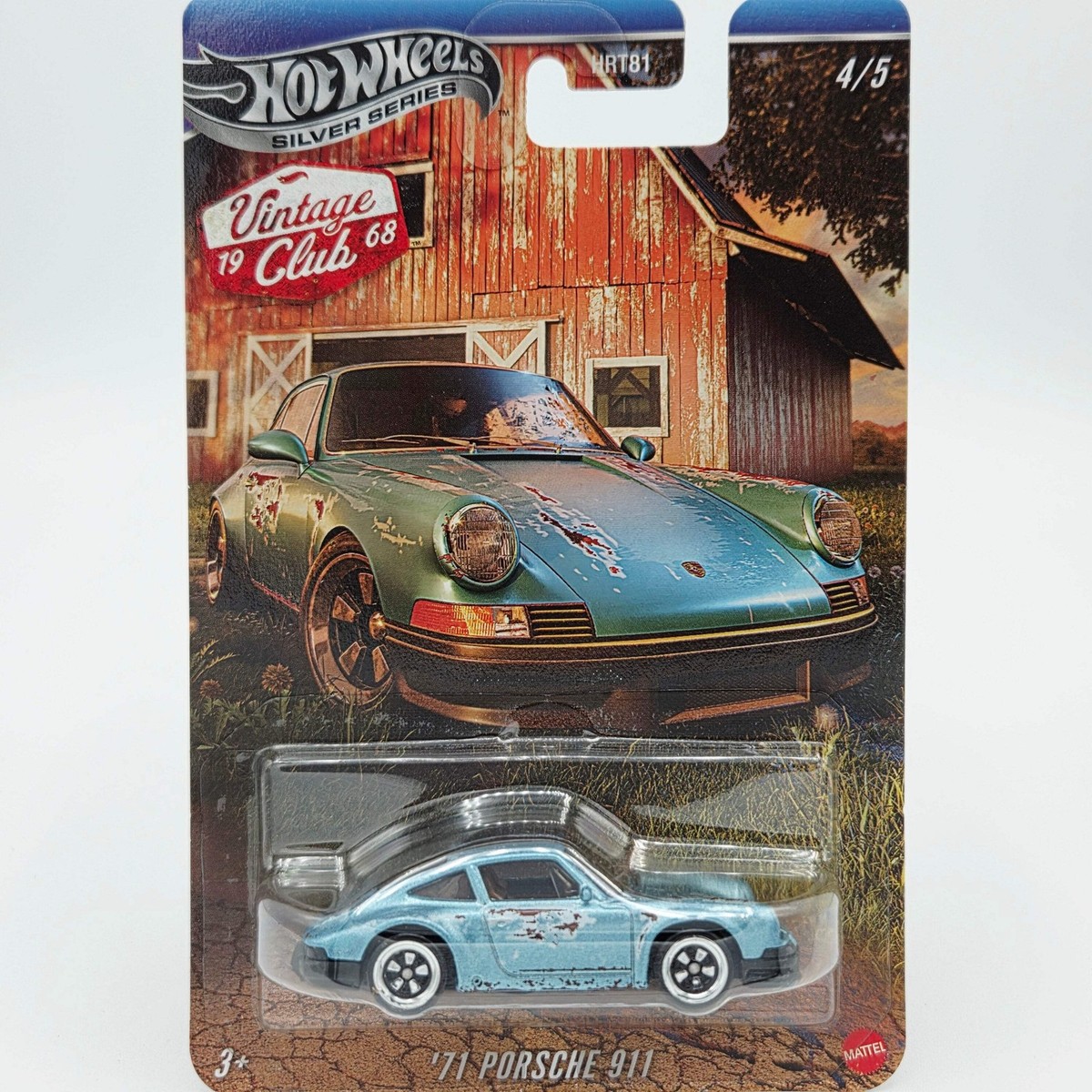 Hot Wheels '71 Porsche 911 (2026 HW Silver Series Mix 1 - Vintage