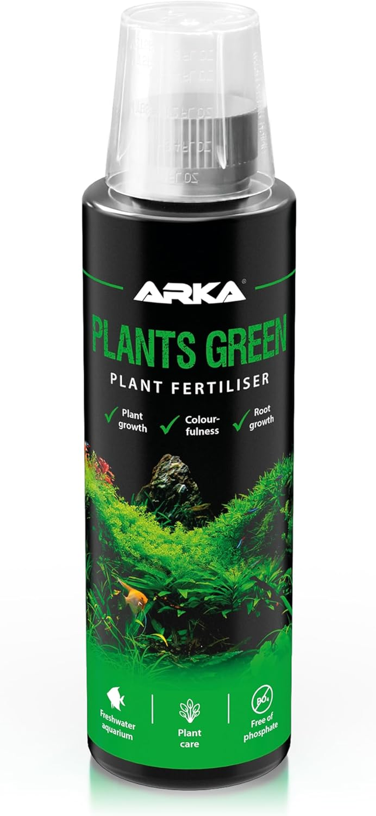 Aquarium Plant Fertiliser –  Plants Green 236 Ml – Promotes Lush Growth & Deep R