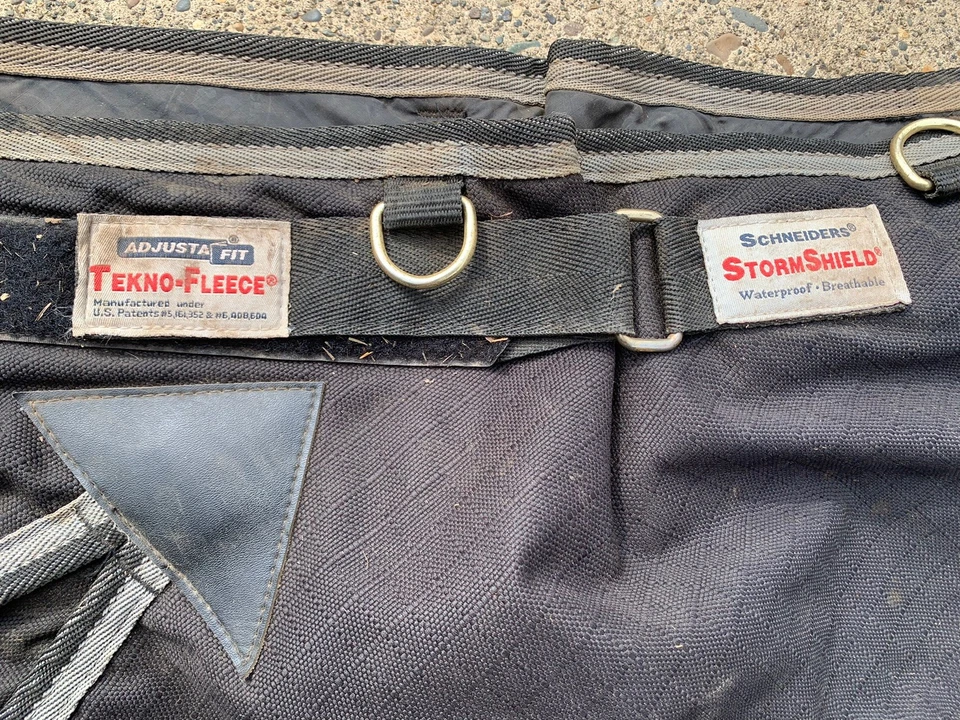 Schneiders Storm Shield Tekno Fleece Turnout Horse Blanket - Image 4 of 4
