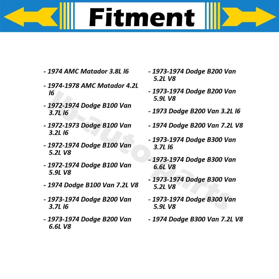 Vedação interna dianteira Ambassador 2X WJB para 1974-1974 - Imagem 3 de 4