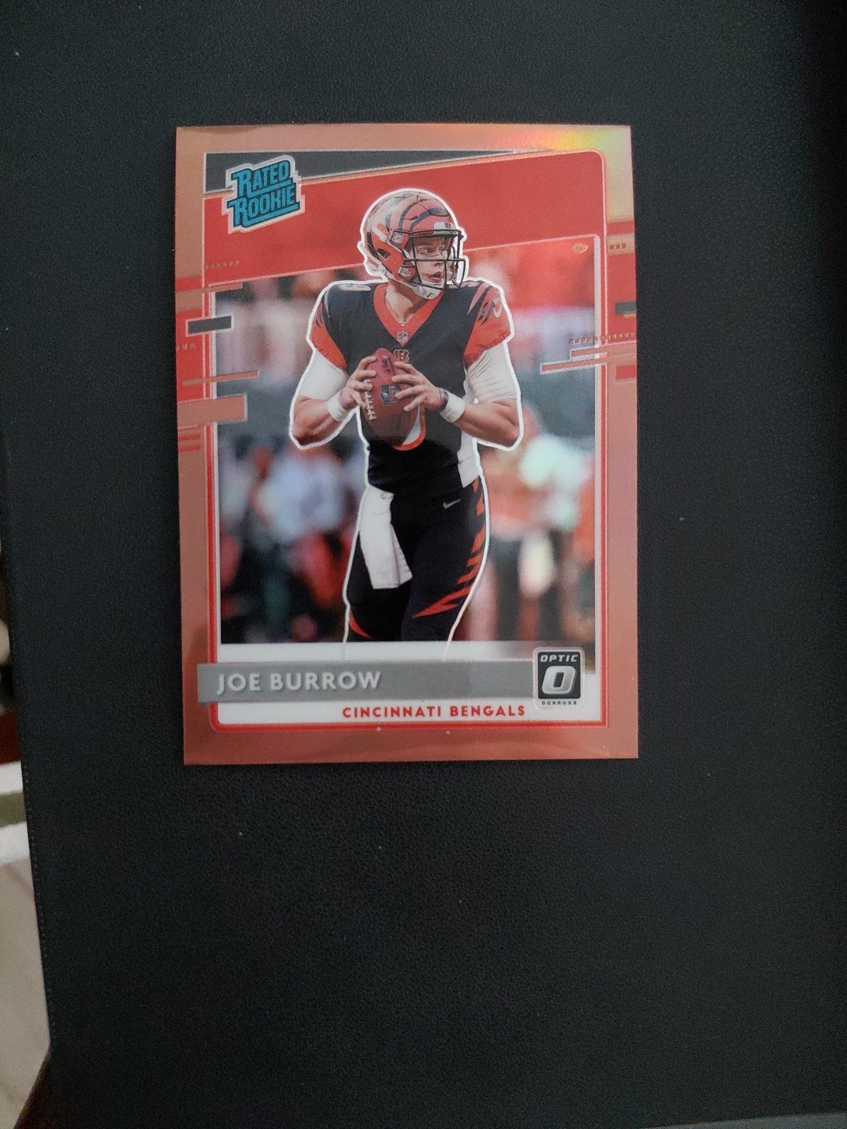 2020 Panini Donruss Optic - Rated Rookies Joe Burrow #151 Bronze Prizm (RC)