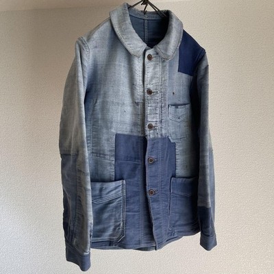 50's Mont Saint Michel French Work Jacket Moleskin 40 | eBay