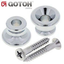 NEW Gotoh EP-B1 End Pins Small Strap Button for Guitar & Bass - CHROME