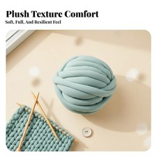 Hand Knitting Chunky Yarn, Plush DIY Pillow, Random Color