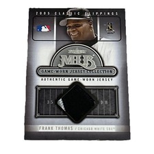 Frank Thomas 2005 Fleer Classic Clippings Jersey Memorabilia Card No. 24