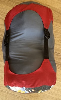 Sleep Cell Cool Vent Premium Sleeping Bag Size 35x85 Red/Gray Costco