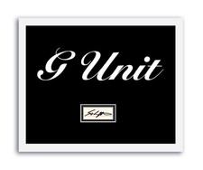 50 Cent Autographed Signed 11x14 Framed Photo G-Unit Rap Hip-Hop ACOA