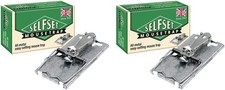 Self-Set AMZ160 Mouse Trap Pack of 2 Silver