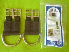 NEW Pair(2) Fabri-Tech Girth Extender/Converters~English or Endurance to Western
