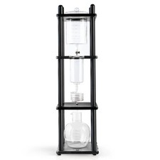 Yama CDM25 BLACK 25 Cup Cold Drip Maker Straight Black Wood Frame